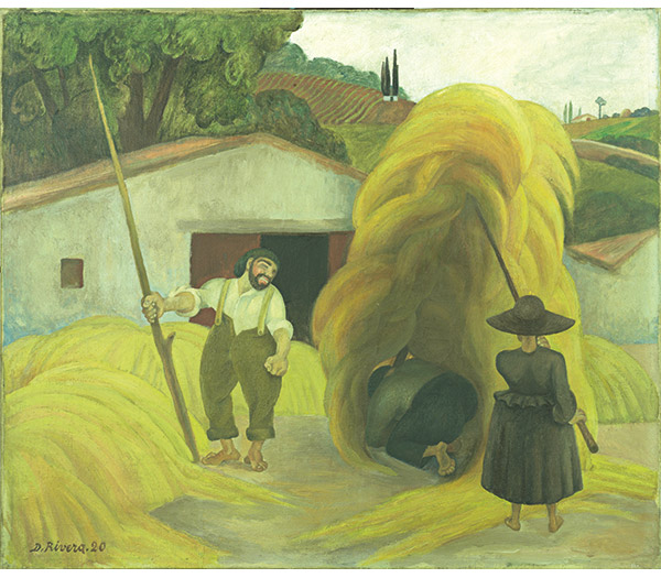 Diego Rivera - Cosecha de’heno
