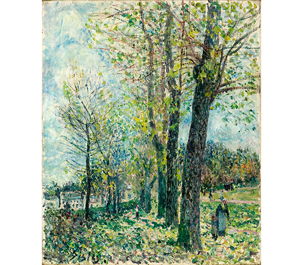 Alfred Sisley - Paysage aux environs de Moret